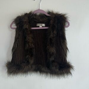 Juniors size large Decree sweater vest. Good condition.